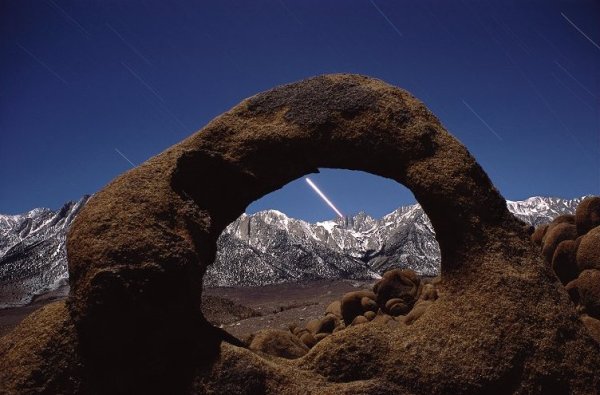 Venus through arch