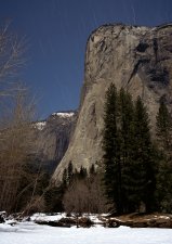 El Capitan (Night), 2008 (Original - Ansel Adams, 1952)