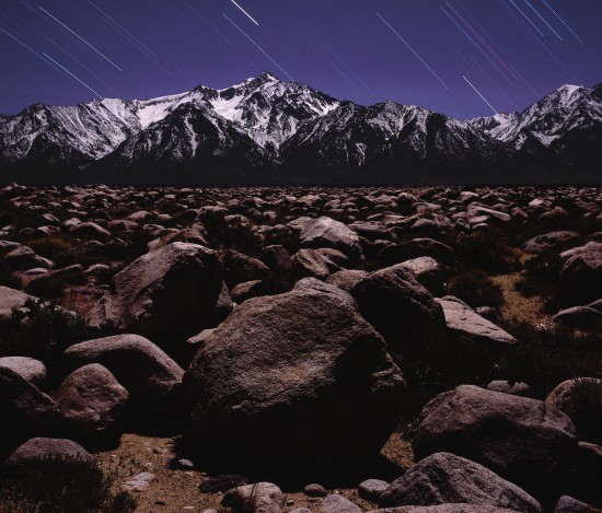 Mount Williamson from Manzanar, 2005 (Original - Ansel Adams, 1945)