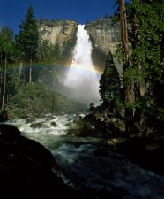 Nevada Fall, 2005 (Original - Ansel Adams, 1947)